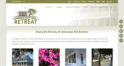 Desktop Screenshot of chinseguthillretreat.com